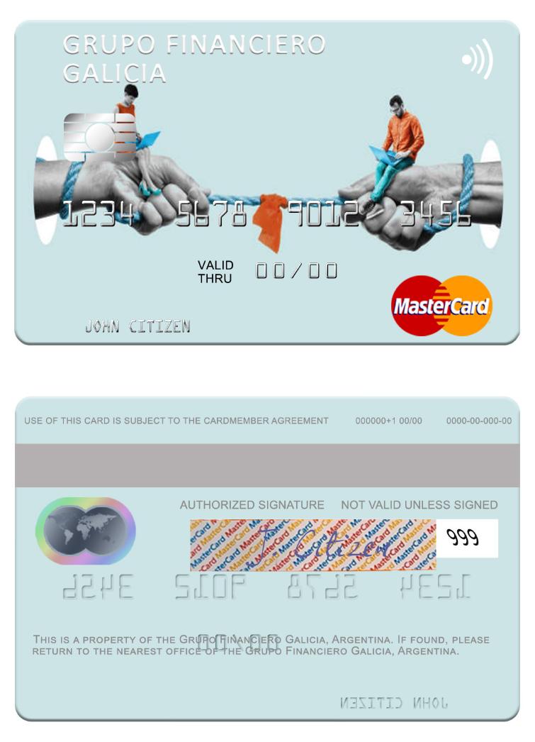Argentina Grupo Financiero Galicia mastercard